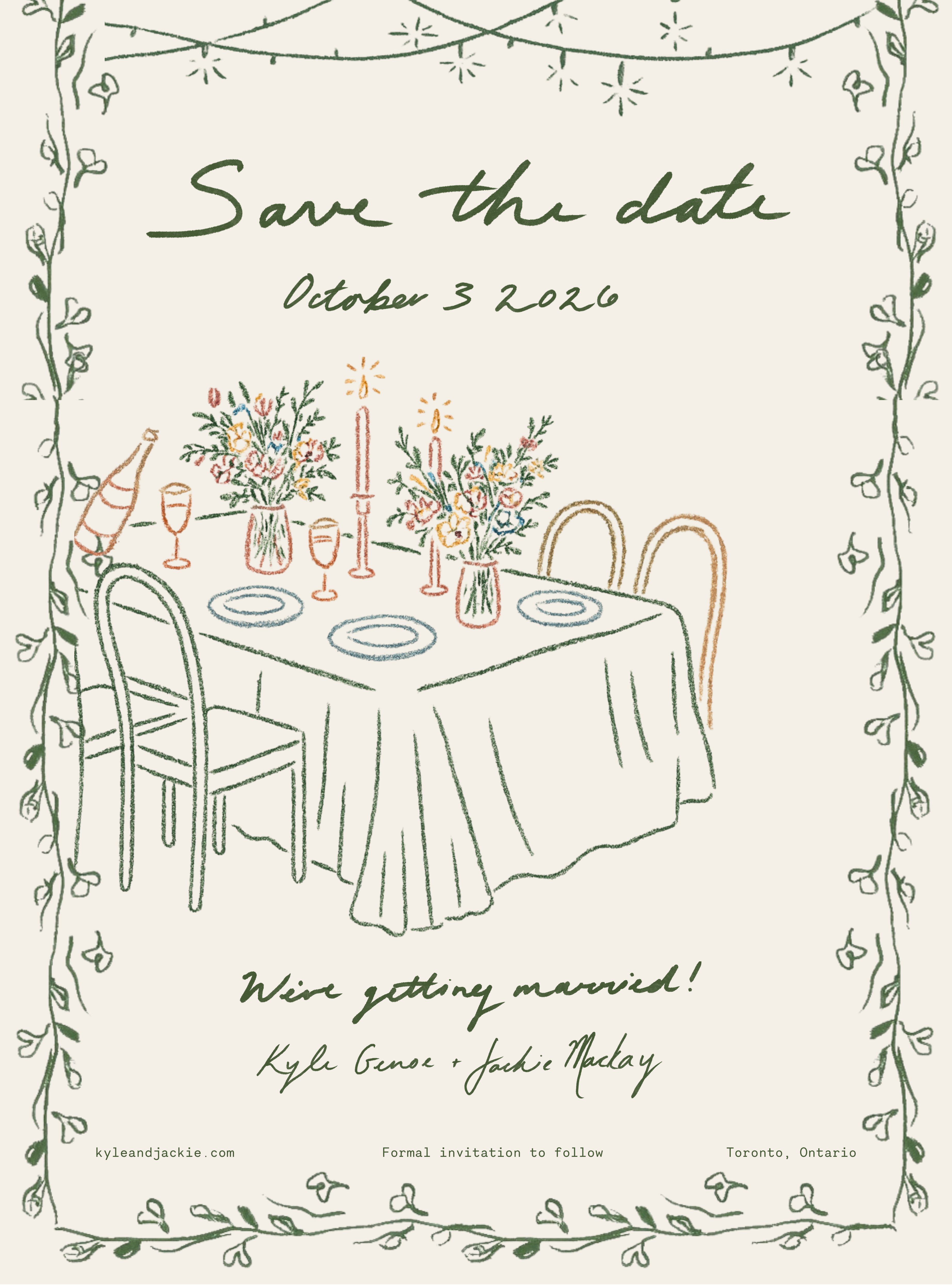 Kyle and Jackie's Save the Date